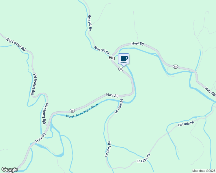 map of restaurants, bars, coffee shops, grocery stores, and more near 12184 Highway 88 in Creston