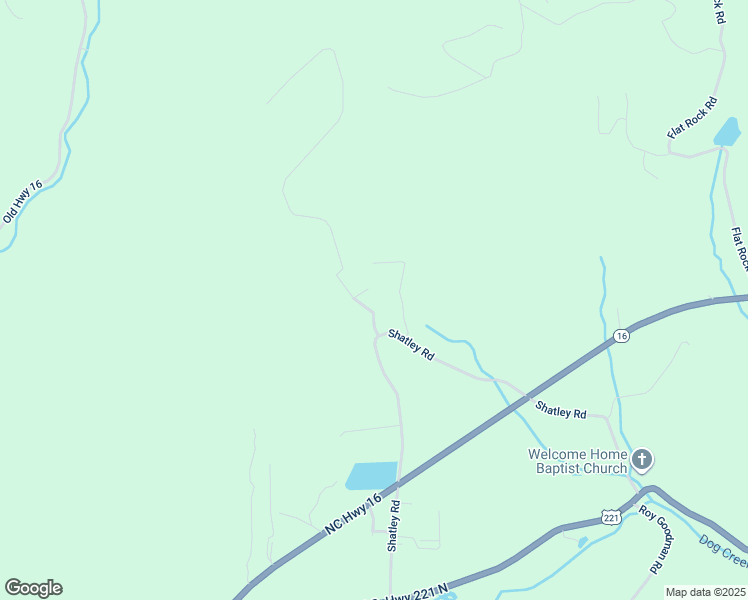 map of restaurants, bars, coffee shops, grocery stores, and more near 823 Shatley Road in Crumpler