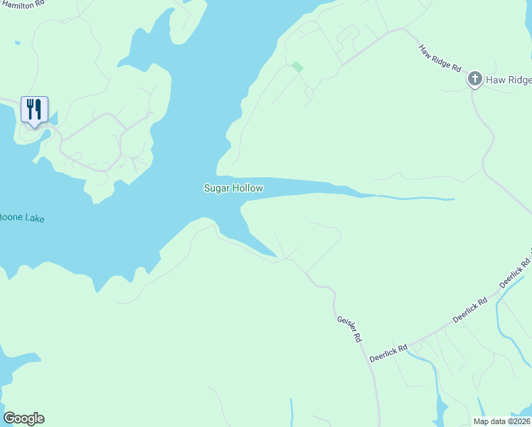 map of restaurants, bars, coffee shops, grocery stores, and more near 500 Geisler Road in Piney Flats