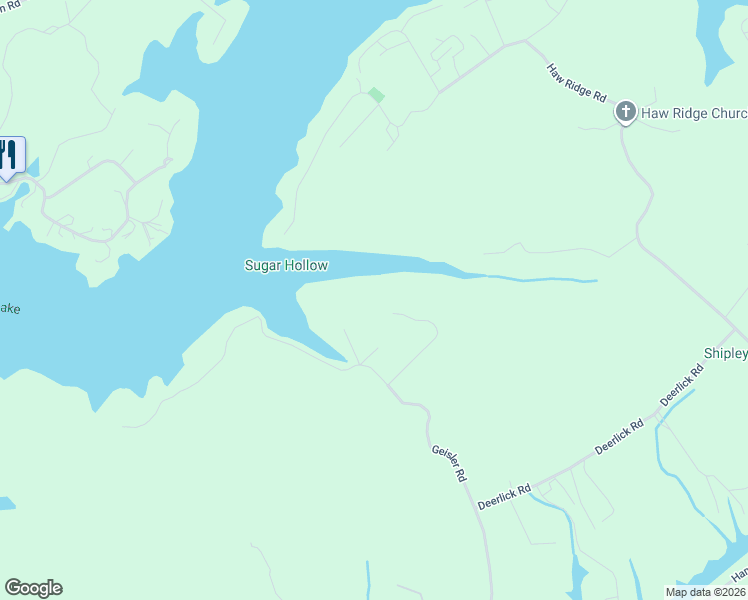 map of restaurants, bars, coffee shops, grocery stores, and more near 480 Geisler Road in Piney Flats