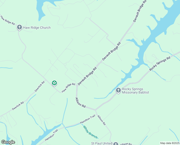 map of restaurants, bars, coffee shops, grocery stores, and more near 2061 Devault Bridge Road in Piney Flats