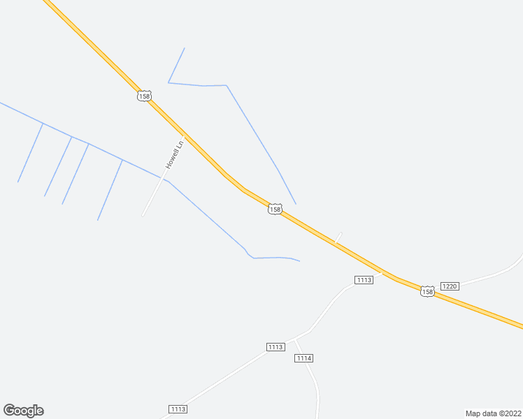 map of restaurants, bars, coffee shops, grocery stores, and more near 1200 U.S. 158 in Eure