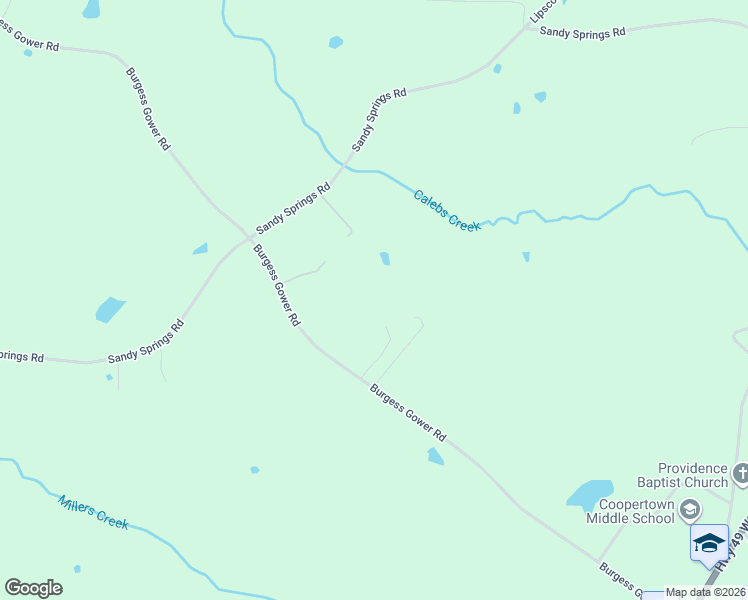 map of restaurants, bars, coffee shops, grocery stores, and more near 2810 James Winters Road in Springfield