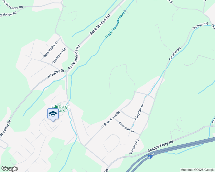 map of restaurants, bars, coffee shops, grocery stores, and more near 476 Hidden Acres Rd in Kingsport