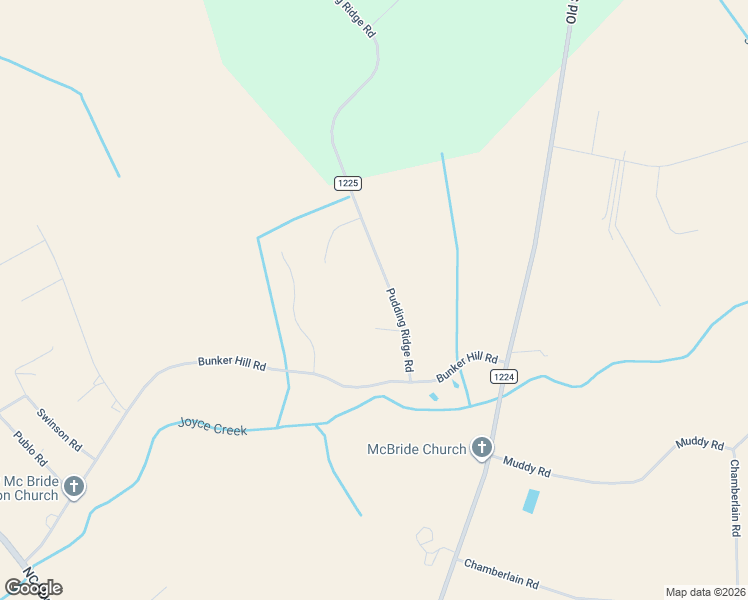 map of restaurants, bars, coffee shops, grocery stores, and more near 121 Pudding Ridge Road in South Mills