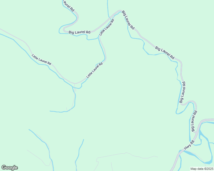 map of restaurants, bars, coffee shops, grocery stores, and more near 689 Little Laurel Road in Creston