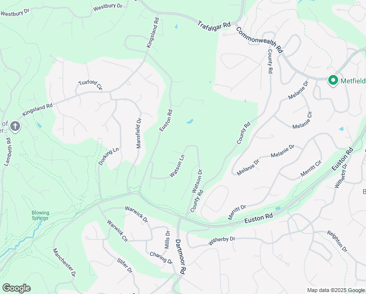 map of restaurants, bars, coffee shops, grocery stores, and more near 44 Watson Drive in Bella Vista