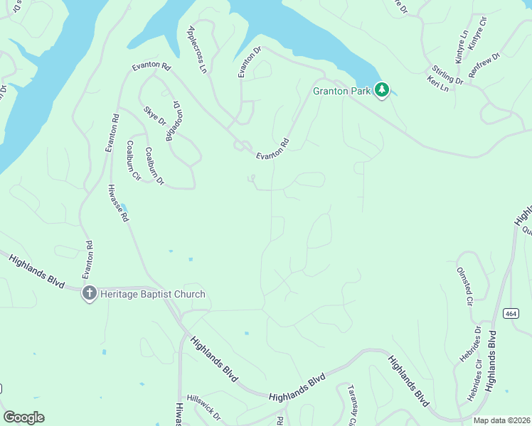 map of restaurants, bars, coffee shops, grocery stores, and more near 18 Crosshill Drive in Bella Vista