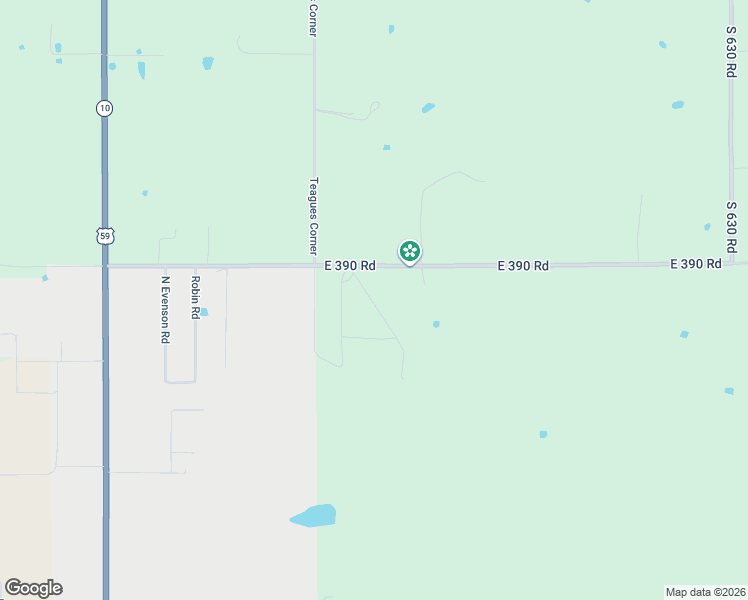 map of restaurants, bars, coffee shops, grocery stores, and more near 39082 South 621 Road in Jay