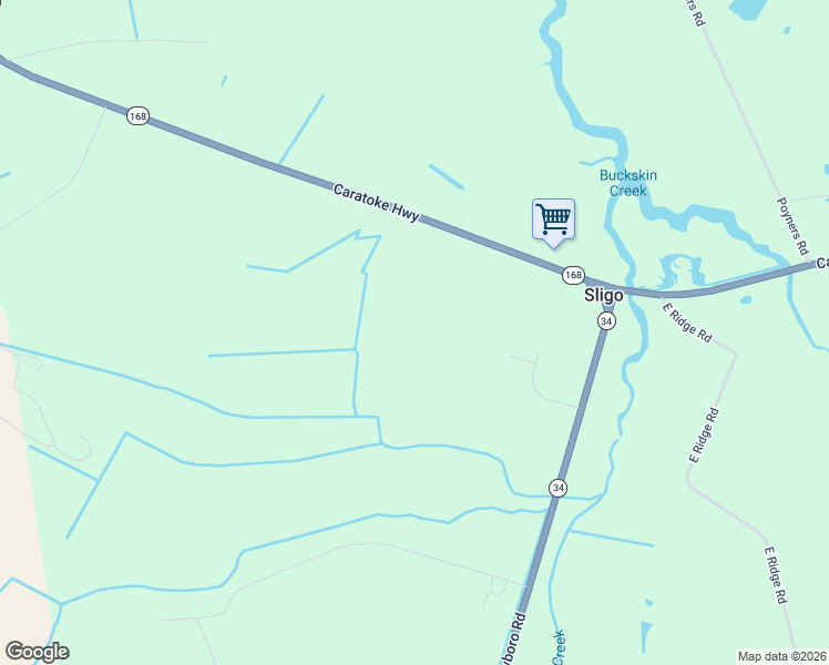 map of restaurants, bars, coffee shops, grocery stores, and more near 2048 Caratoke Highway in Moyock
