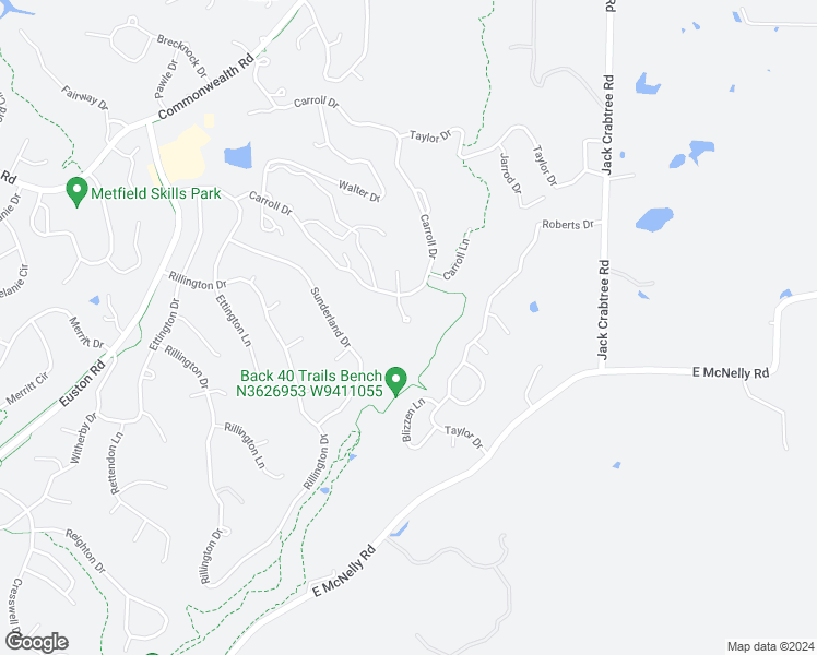 map of restaurants, bars, coffee shops, grocery stores, and more near 18 Canova Lane in Bella Vista