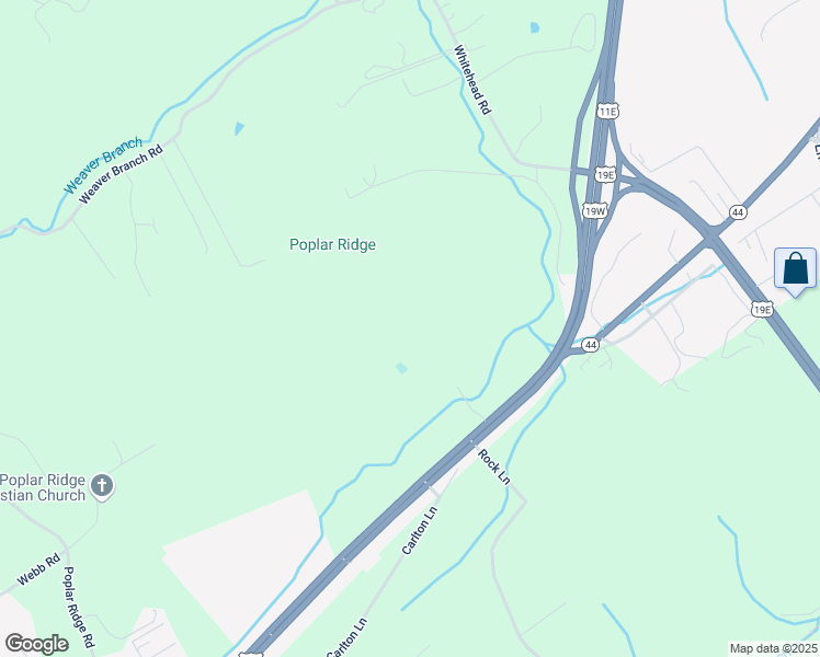 map of restaurants, bars, coffee shops, grocery stores, and more near 1572 Highway 11e in Bluff City