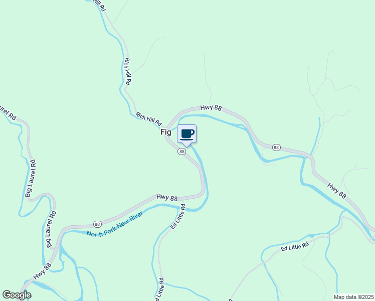 map of restaurants, bars, coffee shops, grocery stores, and more near 11775 North Carolina 88 in Creston