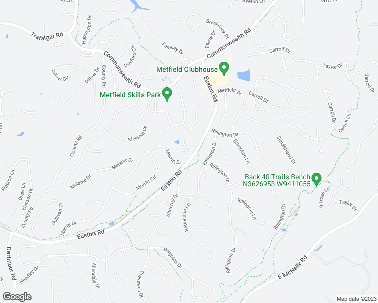 map of restaurants, bars, coffee shops, grocery stores, and more near 4 Everette Lane in Bella Vista