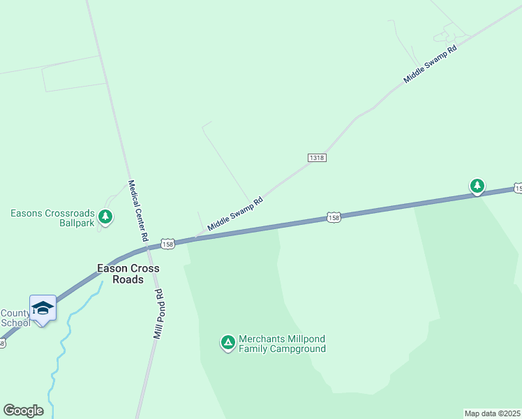 map of restaurants, bars, coffee shops, grocery stores, and more near 47 Middle Swamp Road in Gates