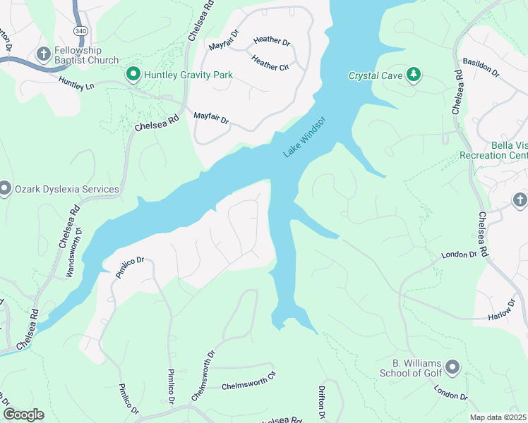map of restaurants, bars, coffee shops, grocery stores, and more near 57 Portsmouth Drive in Bella Vista