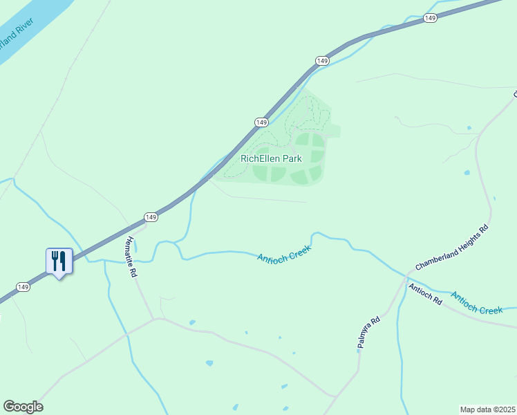 map of restaurants, bars, coffee shops, grocery stores, and more near 1260 Rich Ellen Drive in Clarksville
