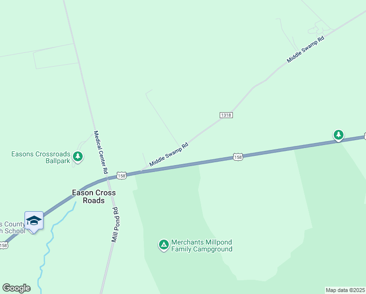 map of restaurants, bars, coffee shops, grocery stores, and more near 47 Middle Swamp Road in Gates