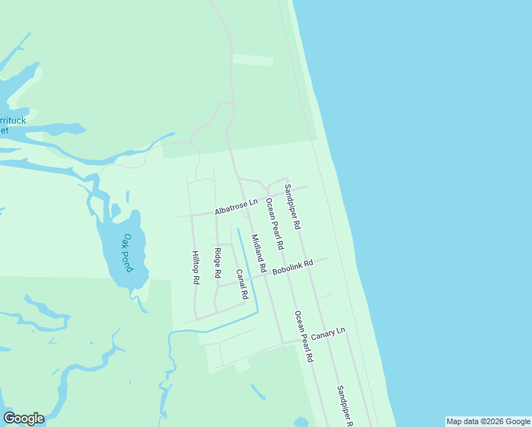 map of restaurants, bars, coffee shops, grocery stores, and more near 1691 Midland Road in Corolla