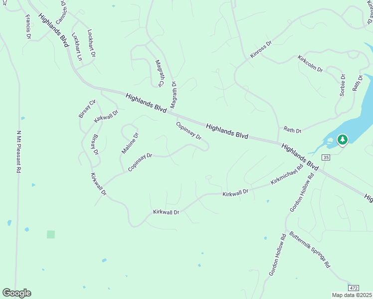 map of restaurants, bars, coffee shops, grocery stores, and more near 29 Copinsay Drive in Bella Vista