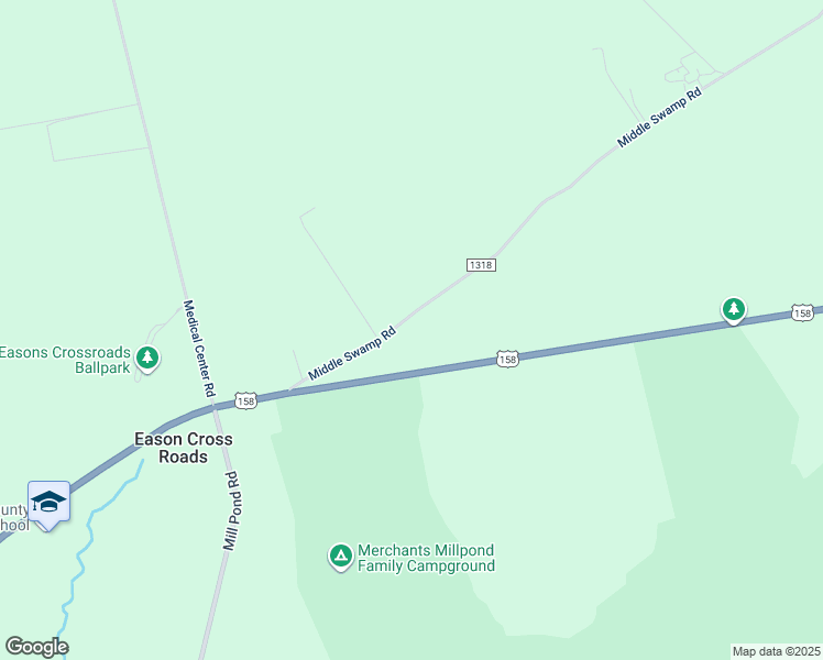 map of restaurants, bars, coffee shops, grocery stores, and more near 57 Middle Swamp Road in Gates