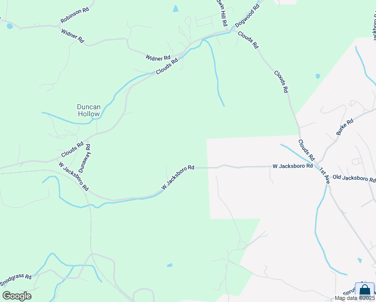 map of restaurants, bars, coffee shops, grocery stores, and more near 802 West Jacksboro Road in New Tazewell
