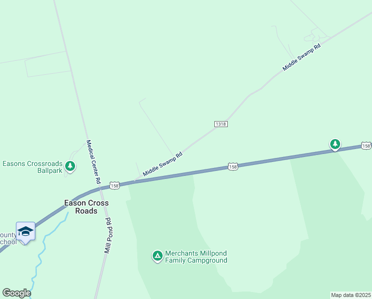 map of restaurants, bars, coffee shops, grocery stores, and more near 57 Middle Swamp Road in Gates