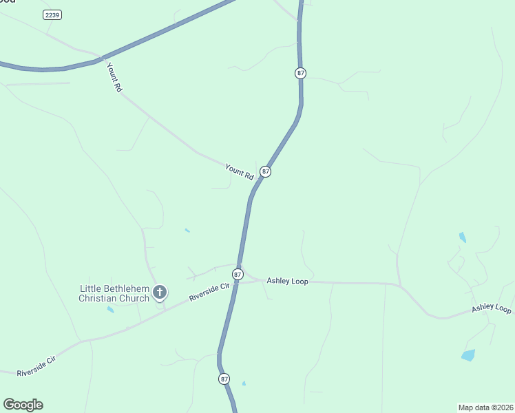 map of restaurants, bars, coffee shops, grocery stores, and more near 11221 North Carolina 87 in Eden