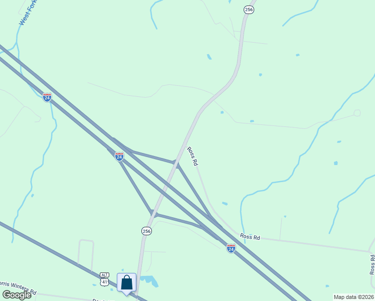 map of restaurants, bars, coffee shops, grocery stores, and more near 2942 Turnersville Road in Cedar Hill
