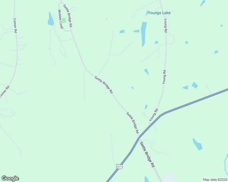 map of restaurants, bars, coffee shops, grocery stores, and more near 3471 Settle Bridge Road in Stoneville
