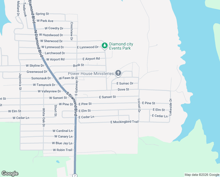 map of restaurants, bars, coffee shops, grocery stores, and more near 307 Dove Street in Lead Hill