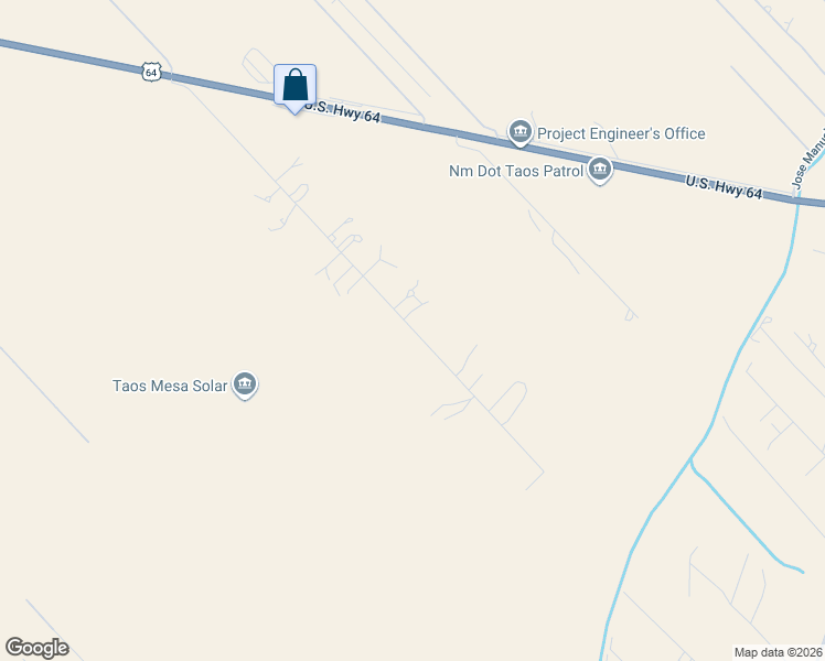 map of restaurants, bars, coffee shops, grocery stores, and more near Faustine Trailer Ct 2 in El Prado