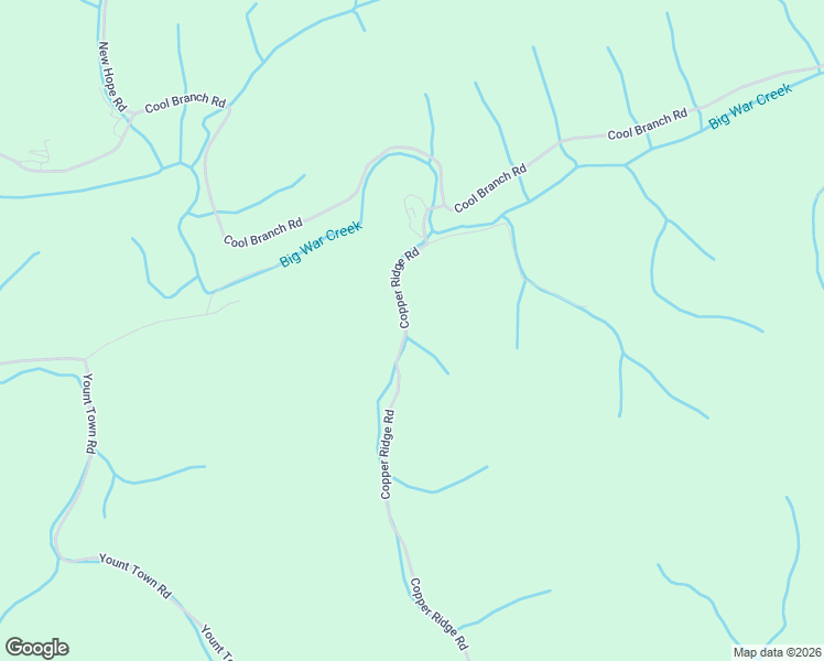 map of restaurants, bars, coffee shops, grocery stores, and more near 2918 Copper Ridge Road in Sneedville