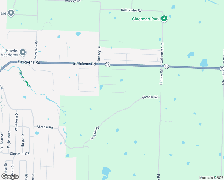 map of restaurants, bars, coffee shops, grocery stores, and more near 12885 Highway 72 in Pea Ridge