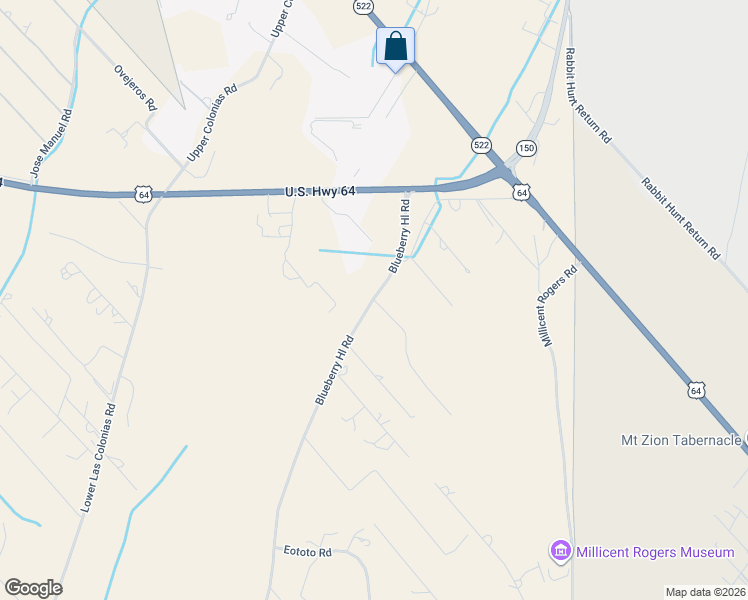 map of restaurants, bars, coffee shops, grocery stores, and more near 1 Piedra Vista in El Prado