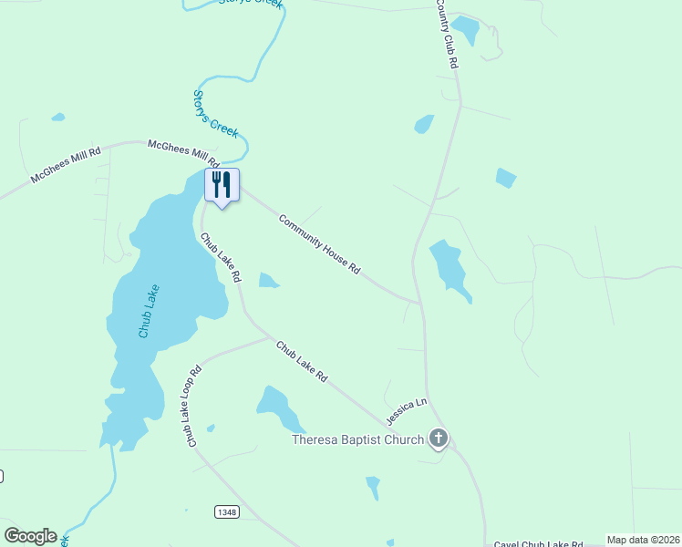 map of restaurants, bars, coffee shops, grocery stores, and more near 187 Community House Road in Roxboro