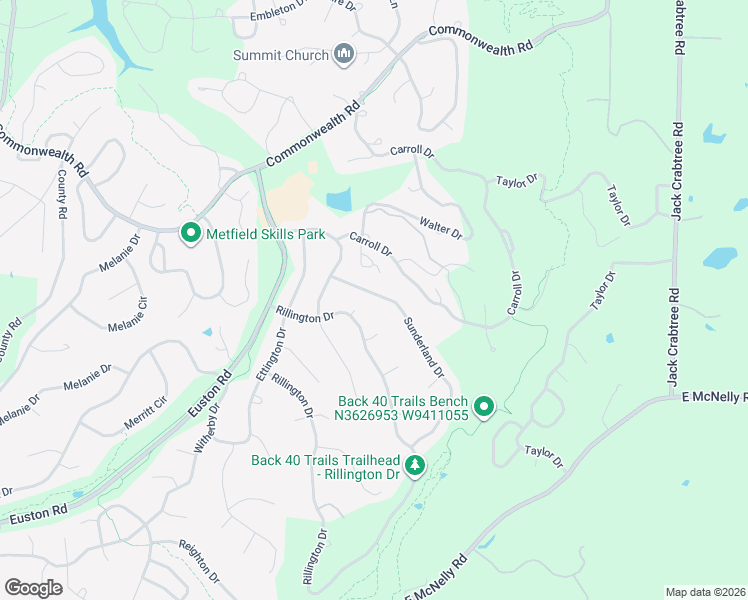 map of restaurants, bars, coffee shops, grocery stores, and more near 14 Sunderland Drive in Bella Vista
