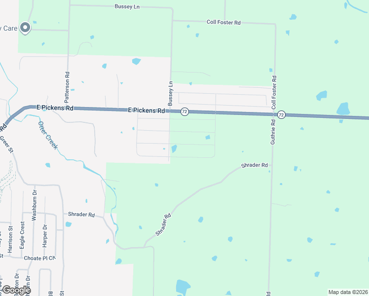 map of restaurants, bars, coffee shops, grocery stores, and more near 12885 Highway 72 in Pea Ridge