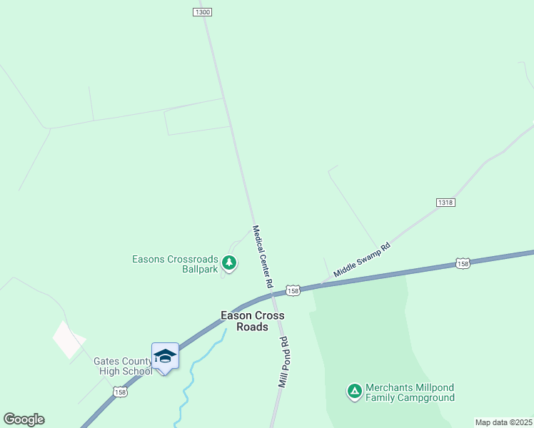 map of restaurants, bars, coffee shops, grocery stores, and more near 47 Medical Center Road in Gates