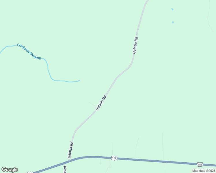 map of restaurants, bars, coffee shops, grocery stores, and more near 459 Galatia Road in Seaboard