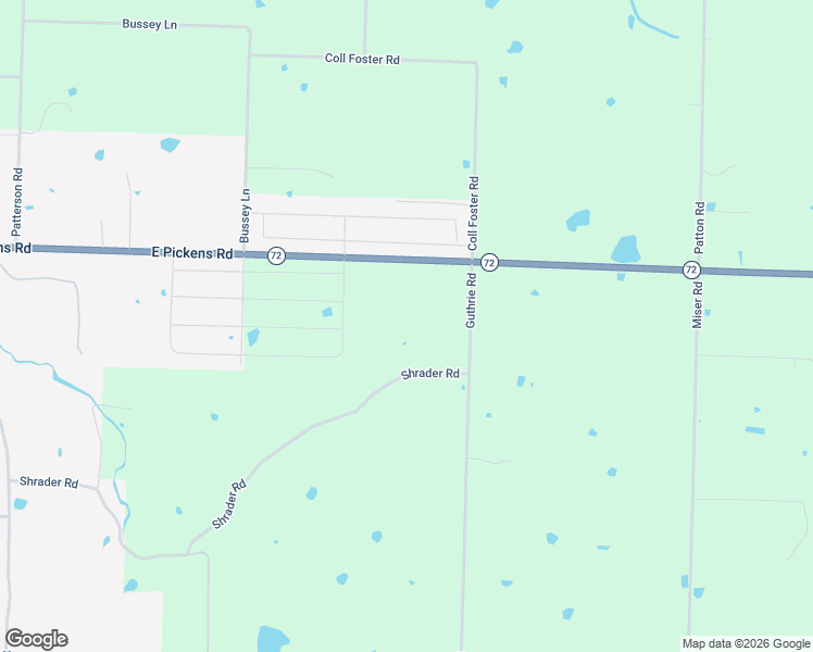 map of restaurants, bars, coffee shops, grocery stores, and more near 13103 Arkansas 72 in Pea Ridge