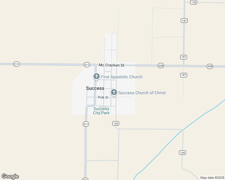 map of restaurants, bars, coffee shops, grocery stores, and more near 403 Main Street in Success