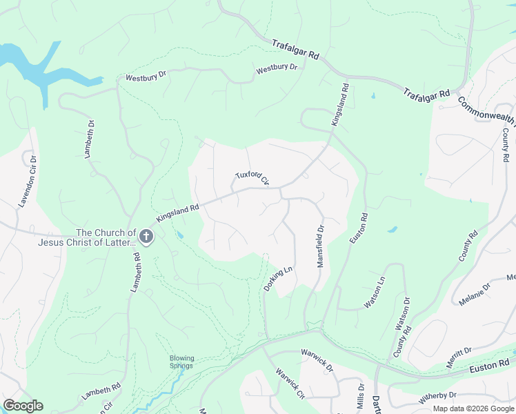 map of restaurants, bars, coffee shops, grocery stores, and more near 1 Wroat Circle in Bella Vista