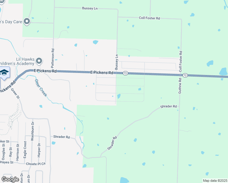 map of restaurants, bars, coffee shops, grocery stores, and more near 12885 Highway 72 in Pea Ridge