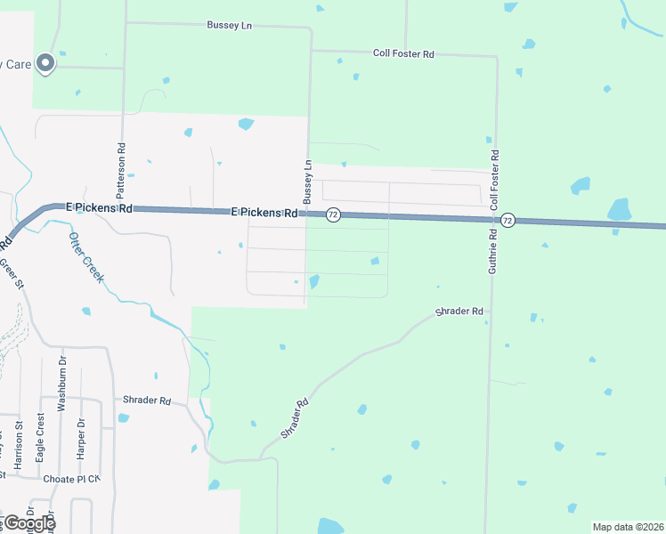 map of restaurants, bars, coffee shops, grocery stores, and more near 12885 Arkansas 72 in Pea Ridge