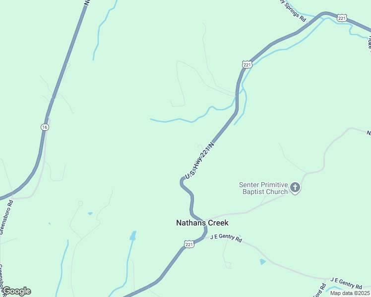 map of restaurants, bars, coffee shops, grocery stores, and more near 6687 U.S. Highway 221 North in Crumpler