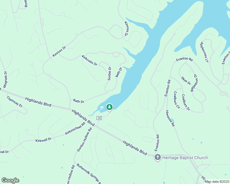 map of restaurants, bars, coffee shops, grocery stores, and more near 61 Rath Drive in Bella Vista