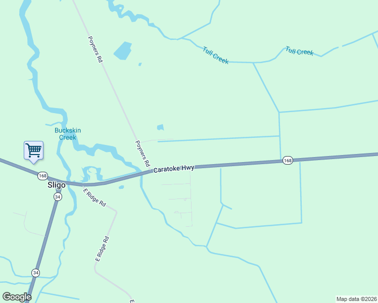 map of restaurants, bars, coffee shops, grocery stores, and more near 2297 Caratoke Highway in Moyock