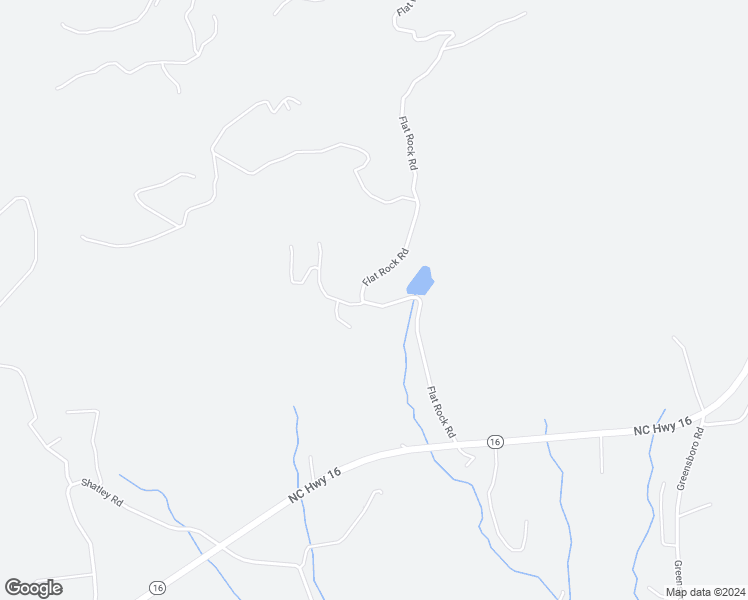 map of restaurants, bars, coffee shops, grocery stores, and more near 638 Flat Rock Road in Crumpler