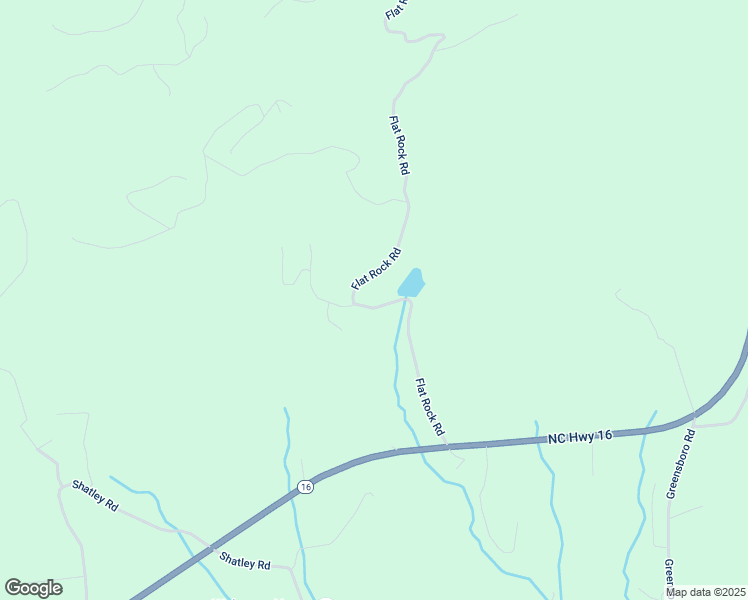 map of restaurants, bars, coffee shops, grocery stores, and more near 606 Flat Rock Road in Crumpler